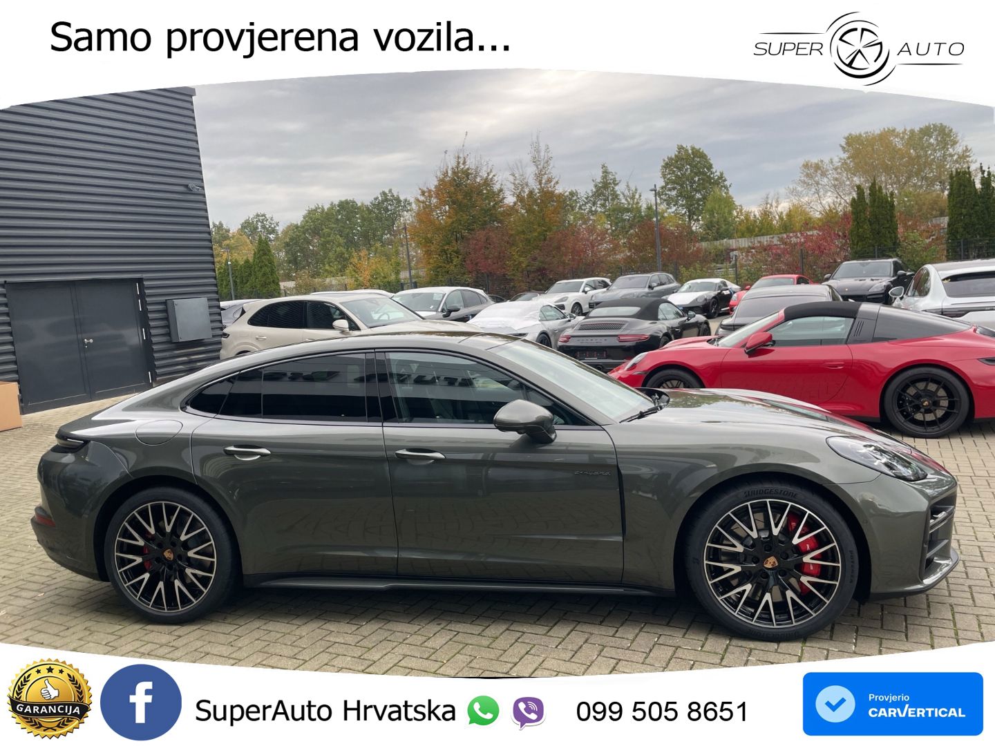 Porsche Panamera 4S 2.9 V6 (544 KS) E-Hybrid PDK ZRAČNI+ACC+GR SJED+KAM+PANO