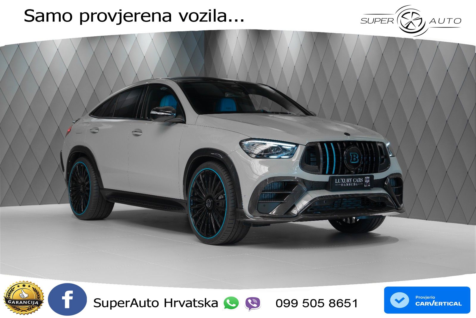 Mercedes AMG GLE Coupe 63 S V8 (612 KS) EQ Boost 4MATIC+ AMG SPEEDSHIFT TCT 9G LED+GR SJED+ACC