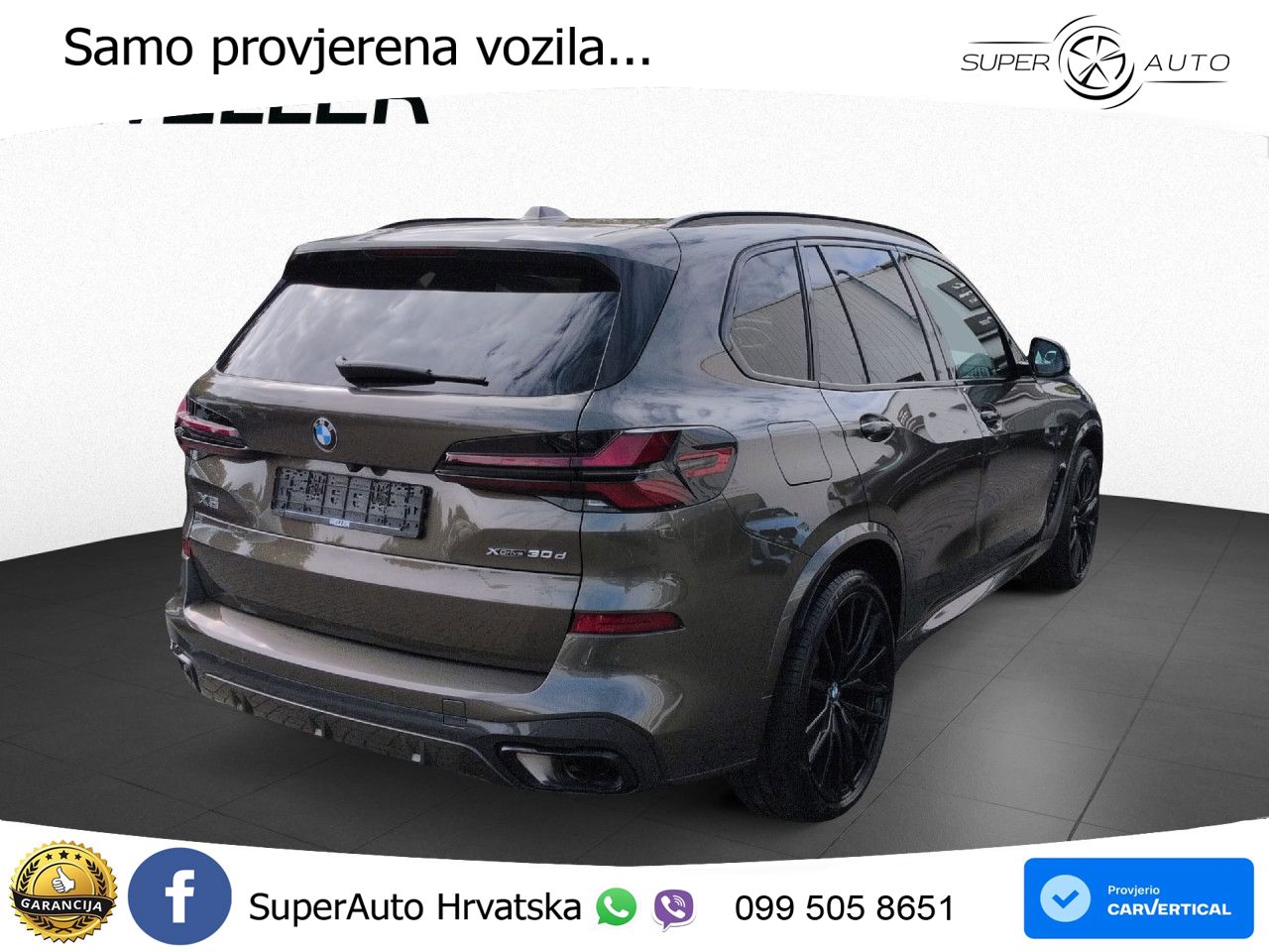 BMW X5 30d (298 KS) xDrive Steptronic M Sport ACC+GR SJED+360+PANO