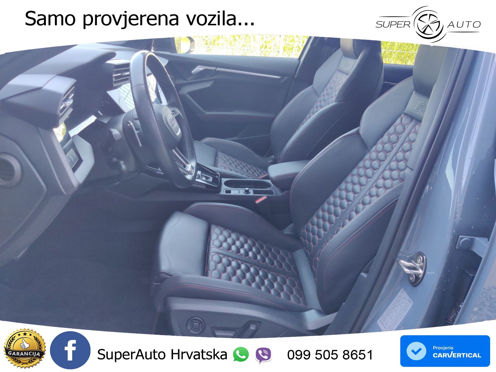 Audi RS3 Sportback 2.5 TFSI (400 KS) quattro S tronic LED+GR SJED+ACC