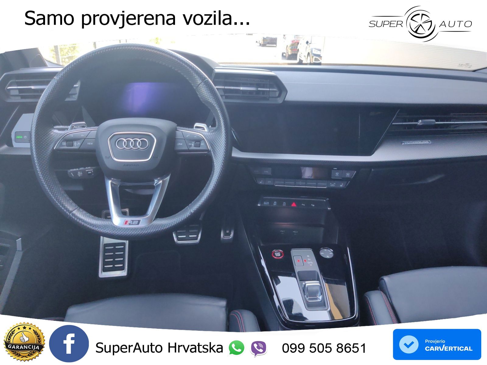 Audi RS3 Sportback 2.5 TFSI (400 KS) quattro S tronic LED+GR SJED+ACC
