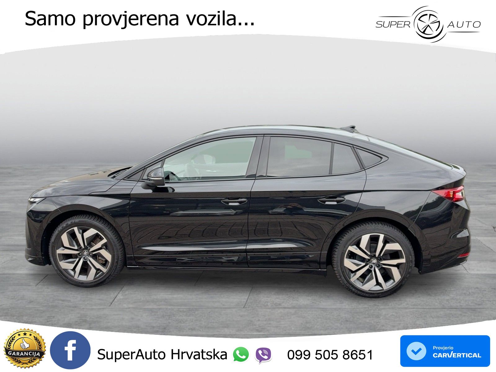 Škoda Enyaq Coupe iV 85 82 kWh (286 KS) SportLine LED+GR SJED+ACC