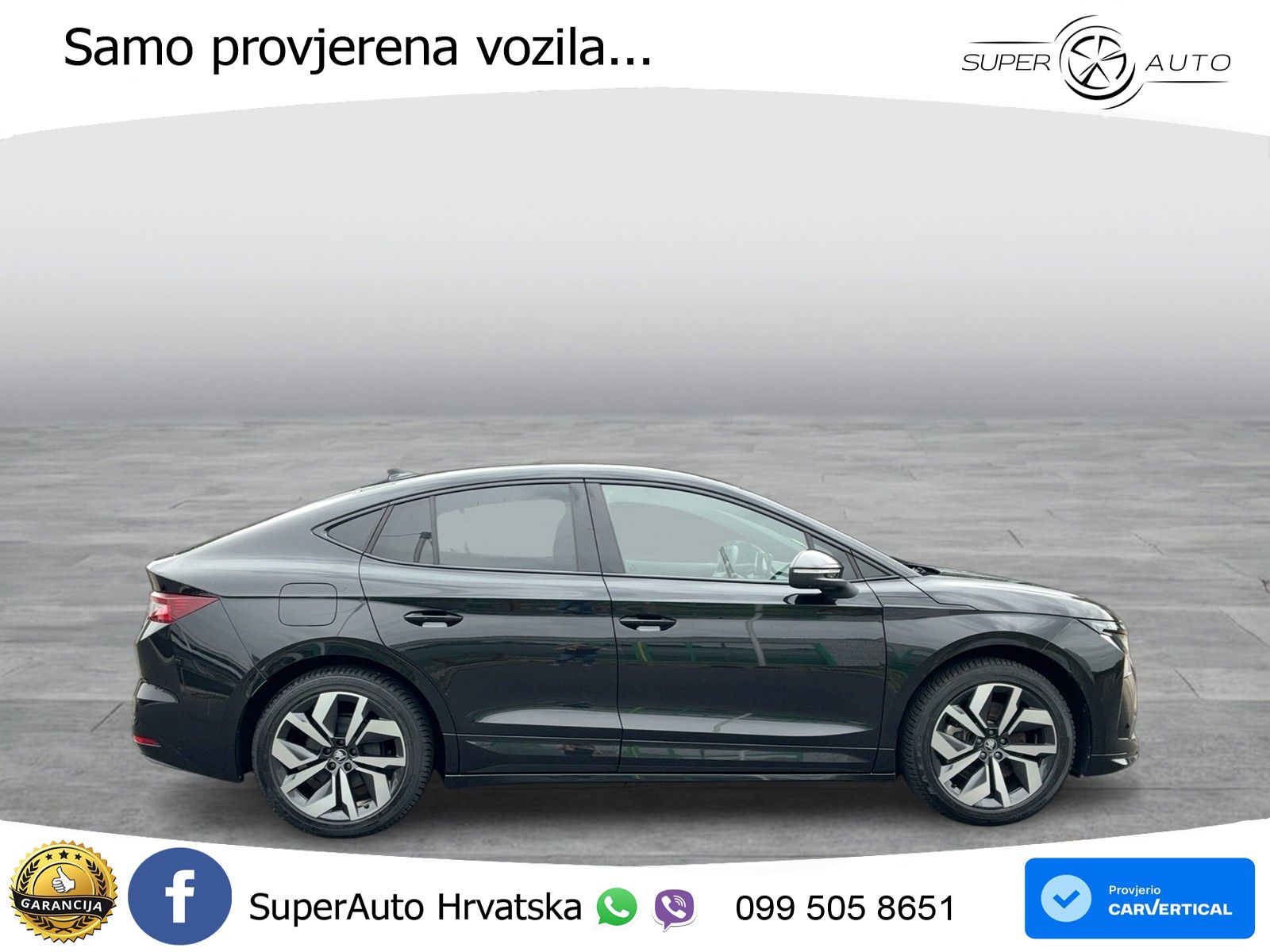 Škoda Enyaq Coupe iV 85 82 kWh (286 KS) SportLine LED+GR SJED+ACC