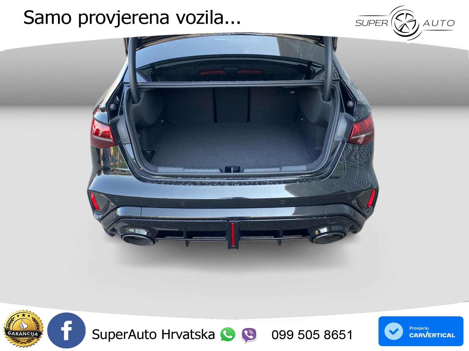 Audi RS3 Sedan 2.5 TFSI (400 KS) quattro S tronic LED+GR SJED+ACC