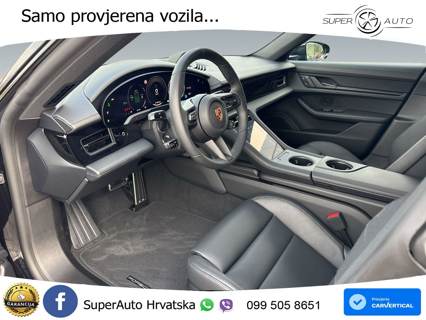 Porsche Taycan Sport Turismo 4S 105 kWh (598 KS)