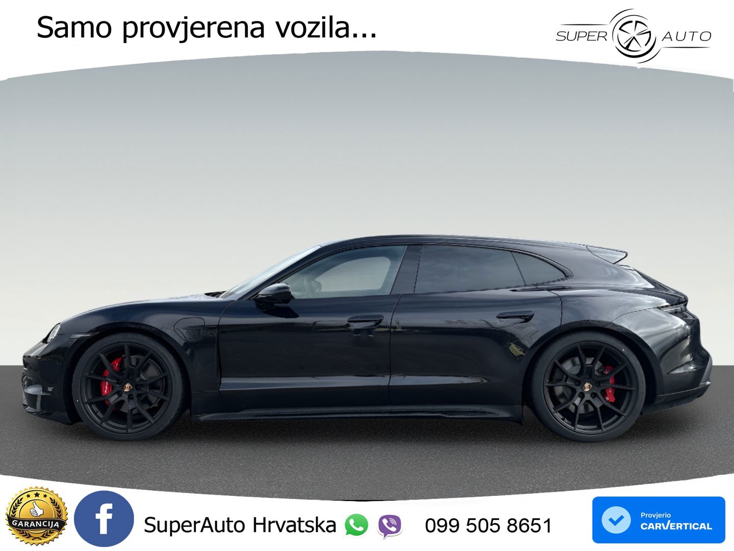 Porsche Taycan Sport Turismo 4S 105 kWh (598 KS)