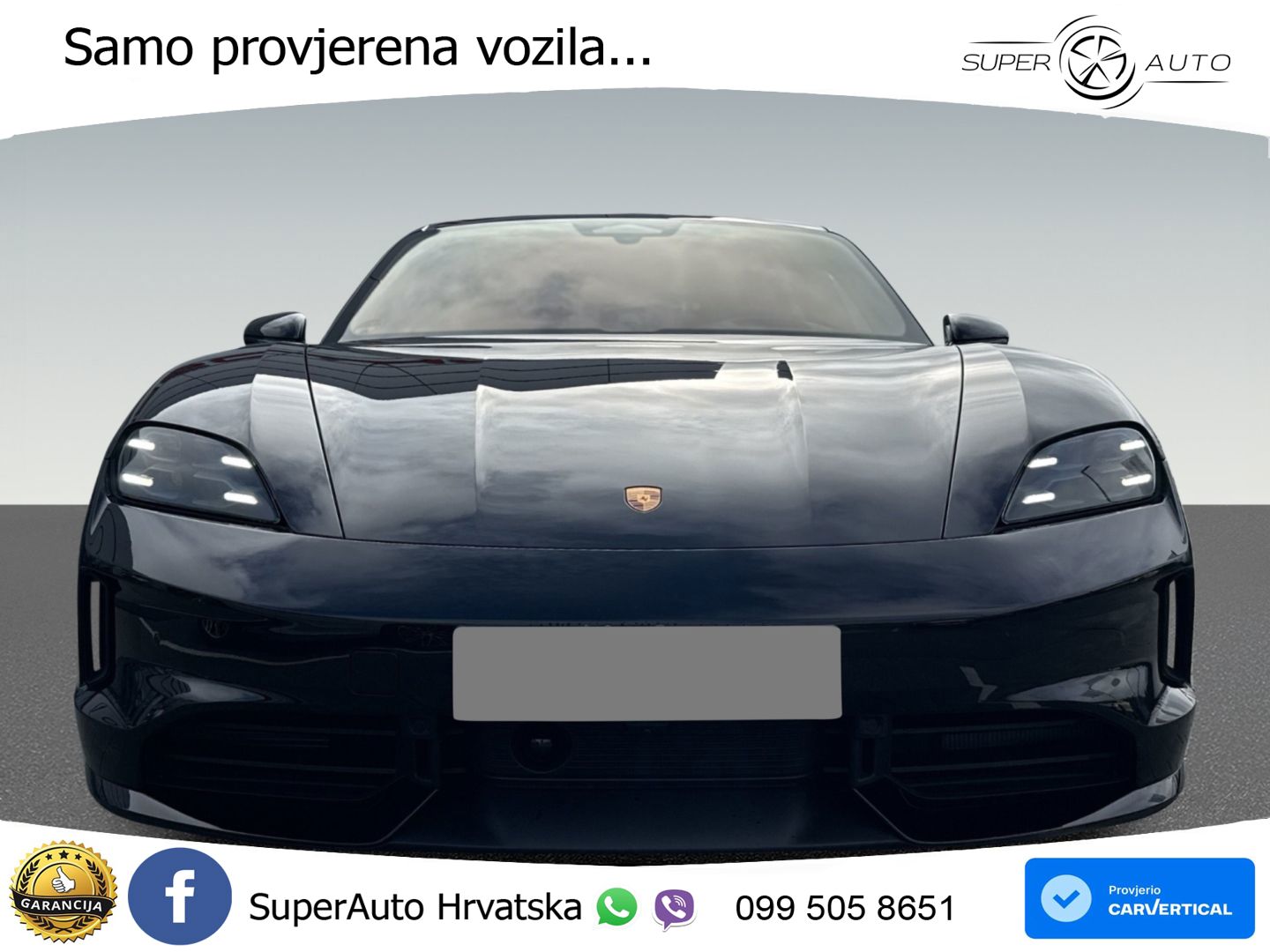 Porsche Taycan Sport Turismo 4S 105 kWh (598 KS)