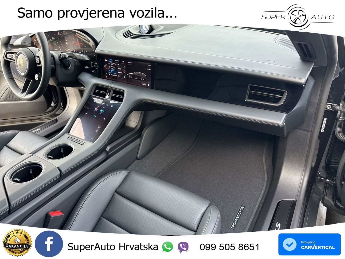 Porsche Taycan Sport Turismo 4S 105 kWh (598 KS)