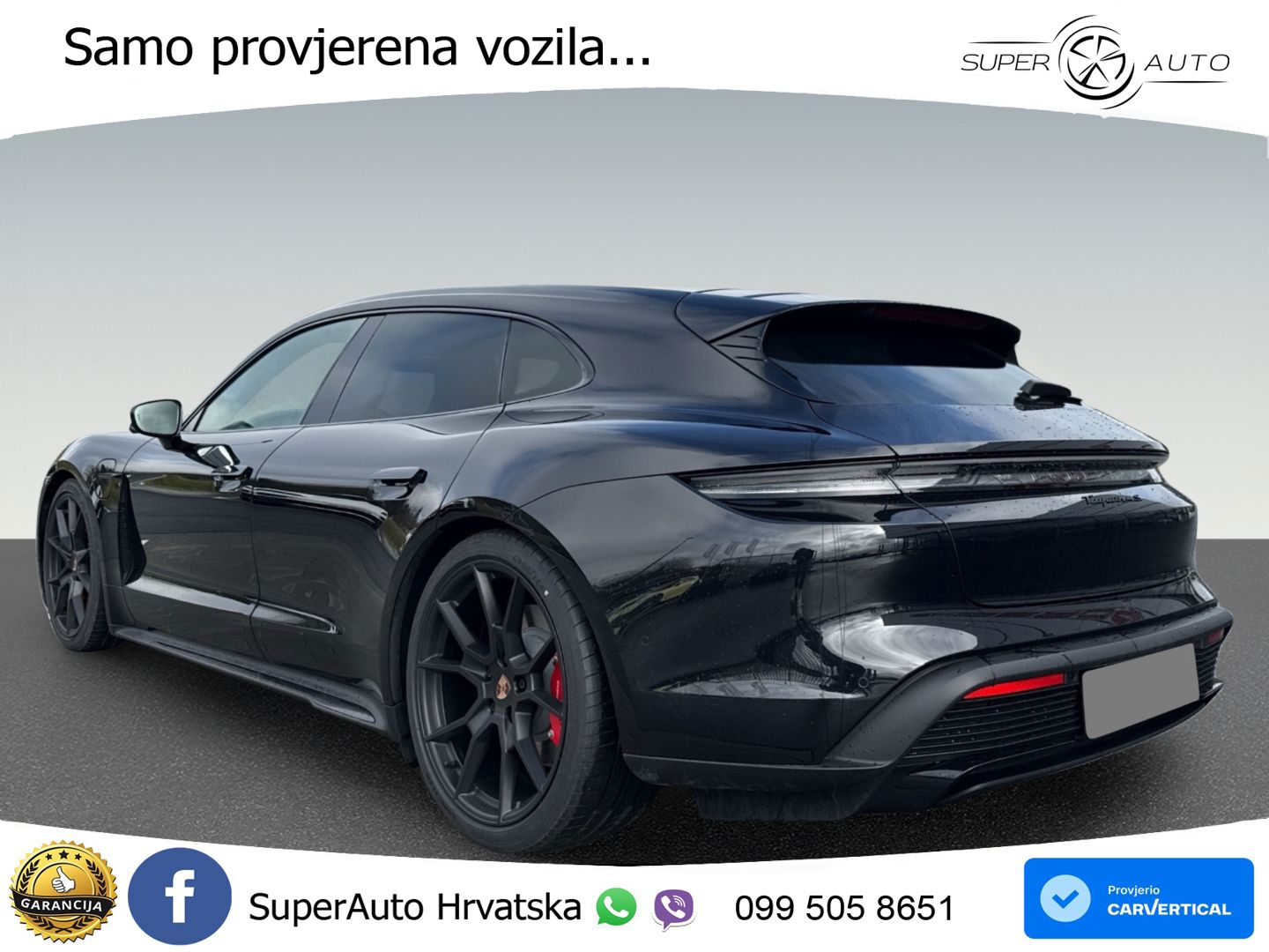 Porsche Taycan Sport Turismo 4S 105 kWh (598 KS)
