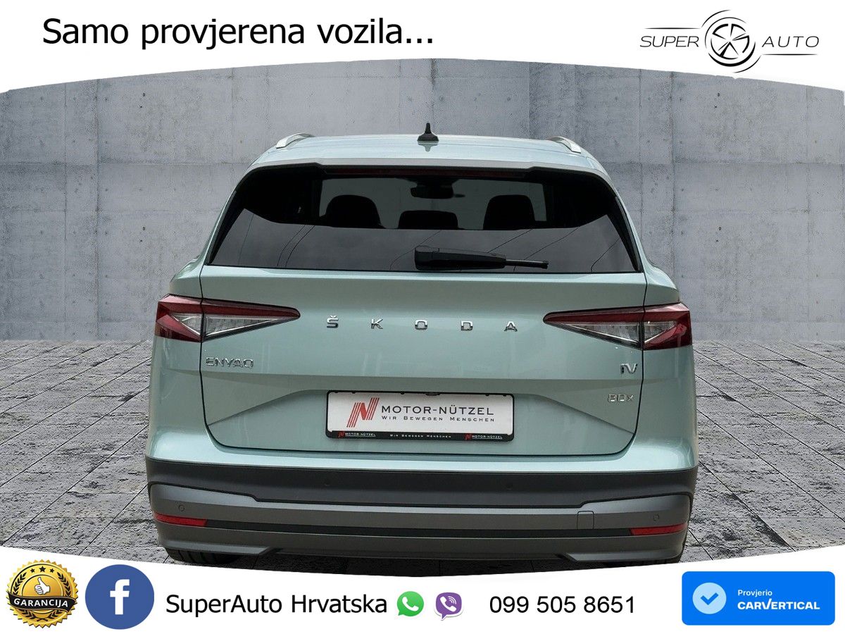Škoda Enyaq iV 80x 82 kWh (265 KS) AWD Loft LED+GR SJED+ACC