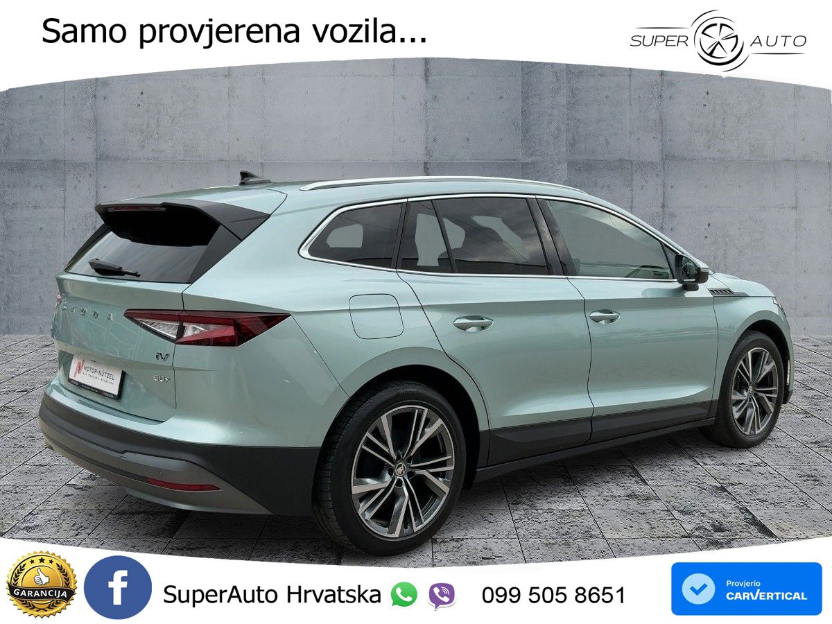 Škoda Enyaq iV 80x 82 kWh (265 KS) AWD Loft LED+GR SJED+ACC