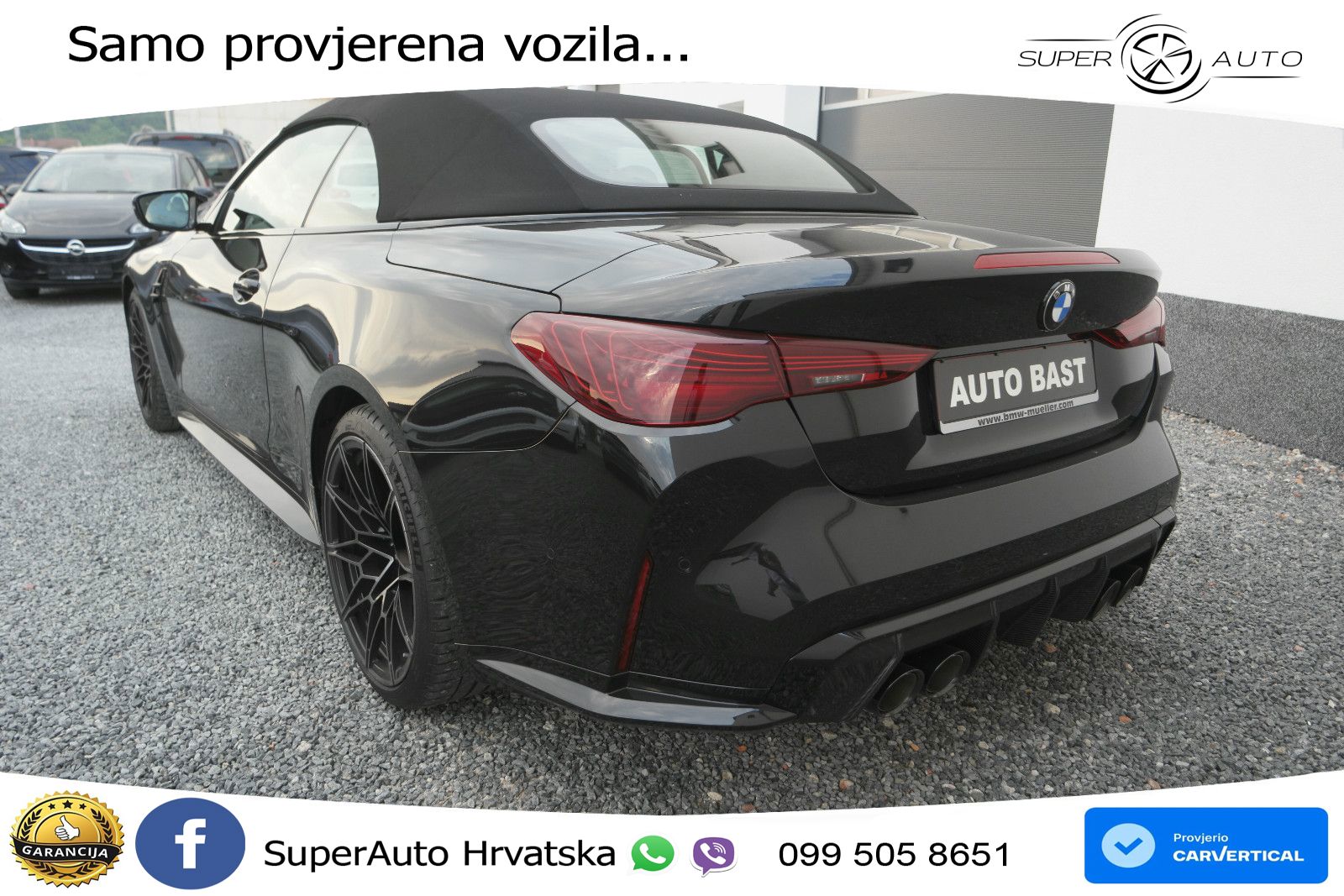 BMW M4 Convertible Competition 3.0 (530 KS) xDrive Steptronic