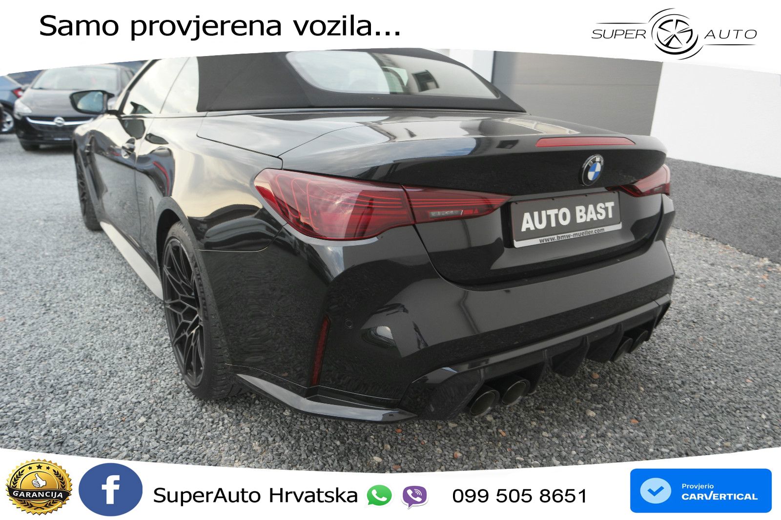 BMW M4 Convertible Competition 3.0 (530 KS) xDrive Steptronic