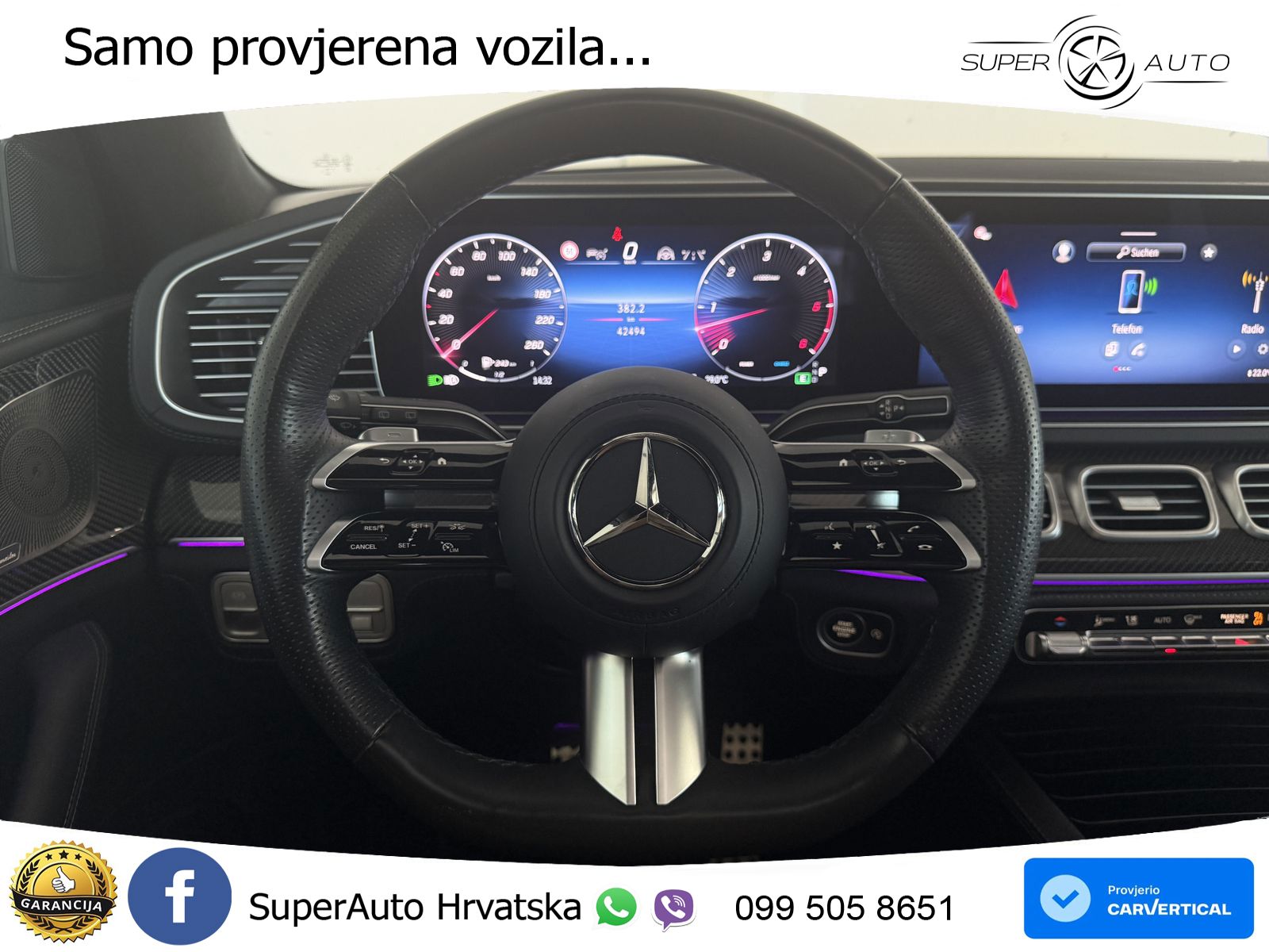 Mercedes GLE 450d (367 KS) EQ Boost 4MATIC 9G-TRONIC AMG LED+GR SJED+ACC