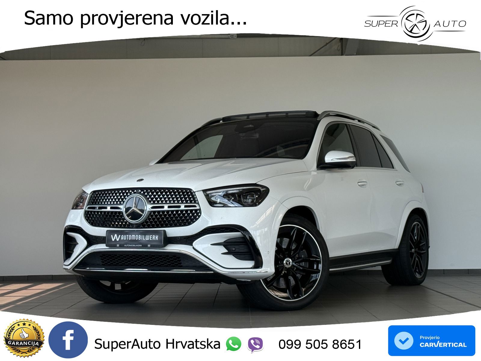 Mercedes GLE 450d (367 KS) EQ Boost 4MATIC 9G-TRONIC AMG LED+GR SJED+ACC