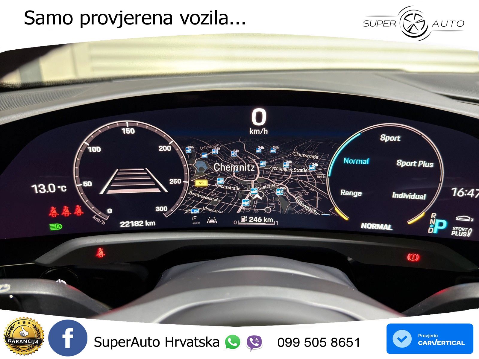 Porsche Taycan Sport Turismo GTS Performance Plus 93.4 kWh (598 KS)
