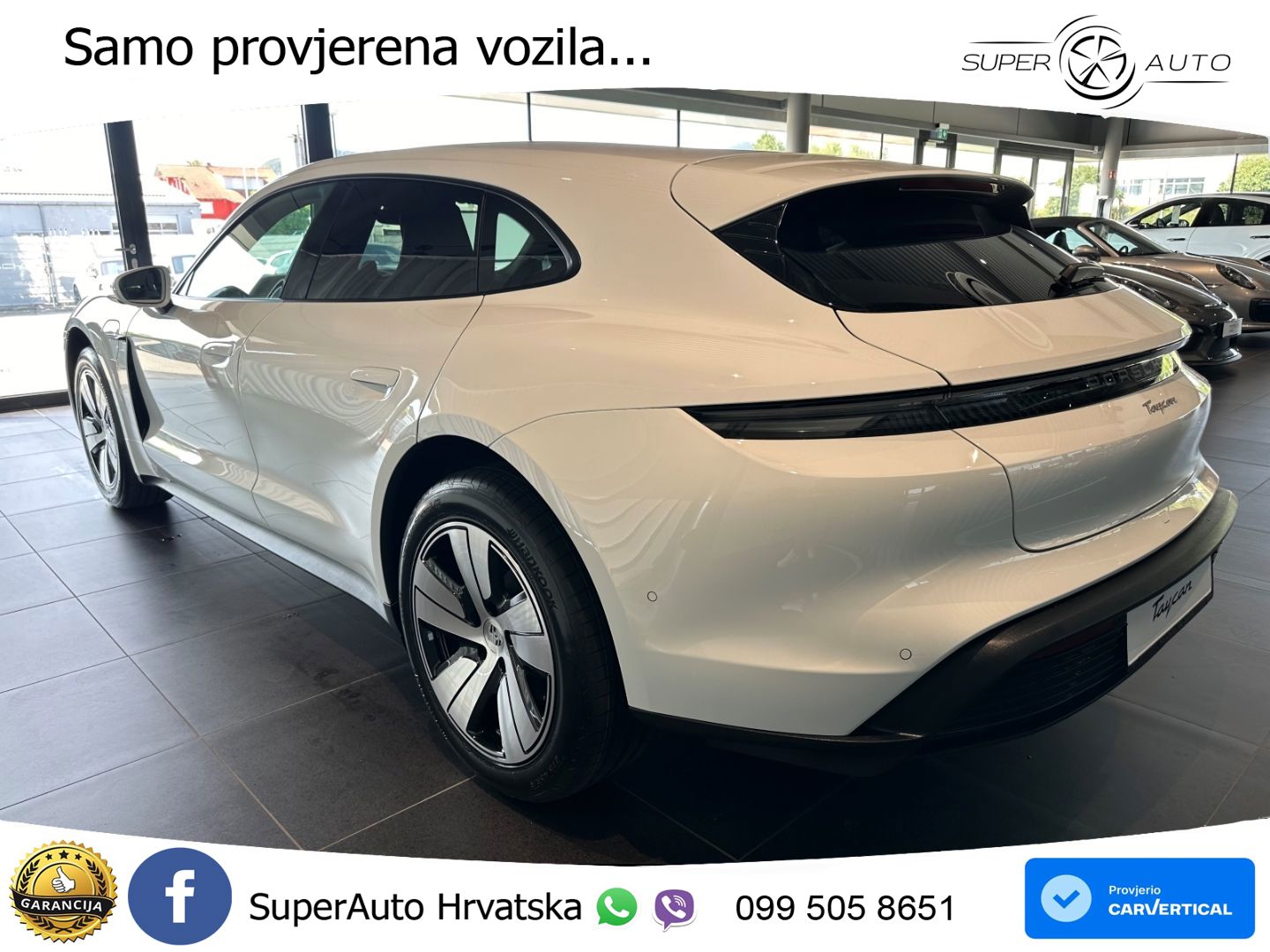Porsche Taycan Sport Turismo 105 kWh (435 KS)