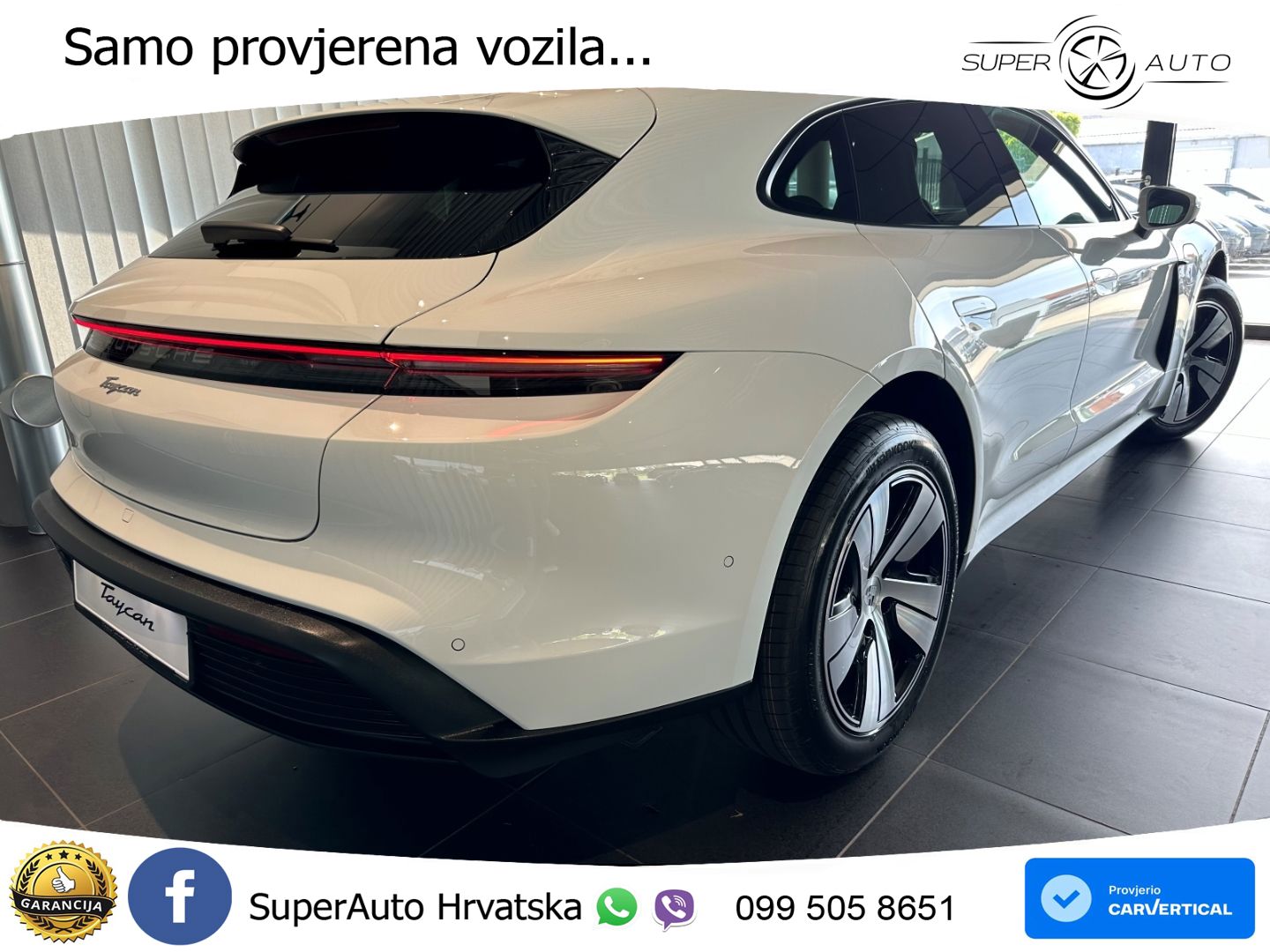 Porsche Taycan Sport Turismo 105 kWh (435 KS)