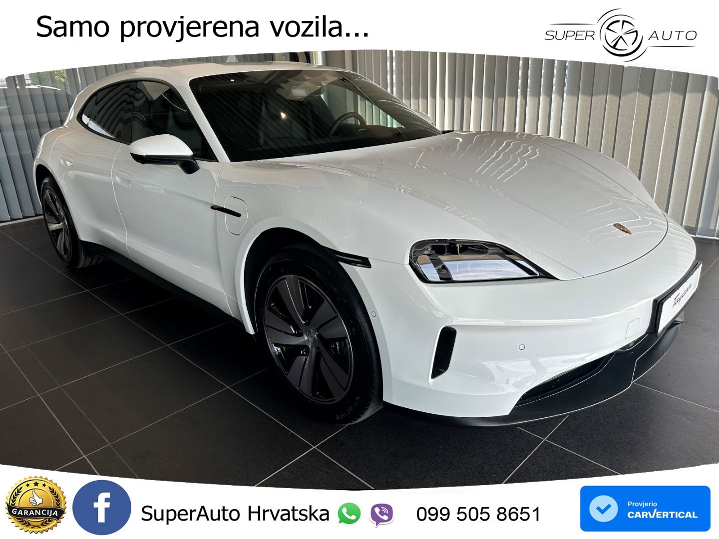 Porsche Taycan Sport Turismo 105 kWh (435 KS)