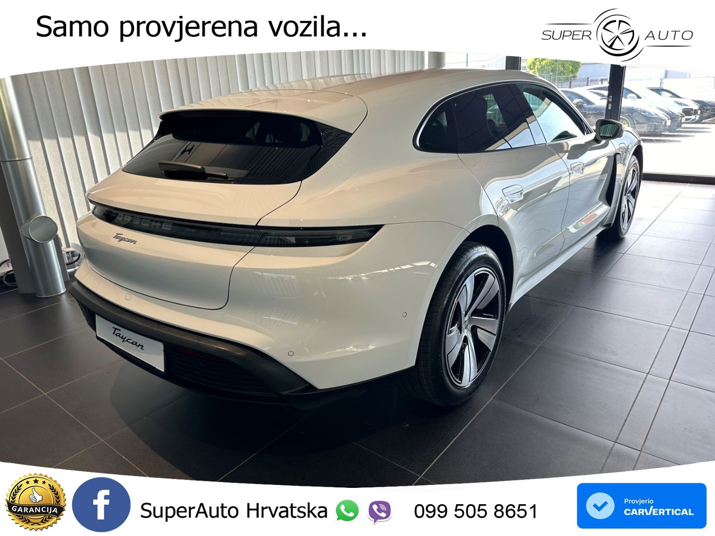 Porsche Taycan Sport Turismo 105 kWh (435 KS)