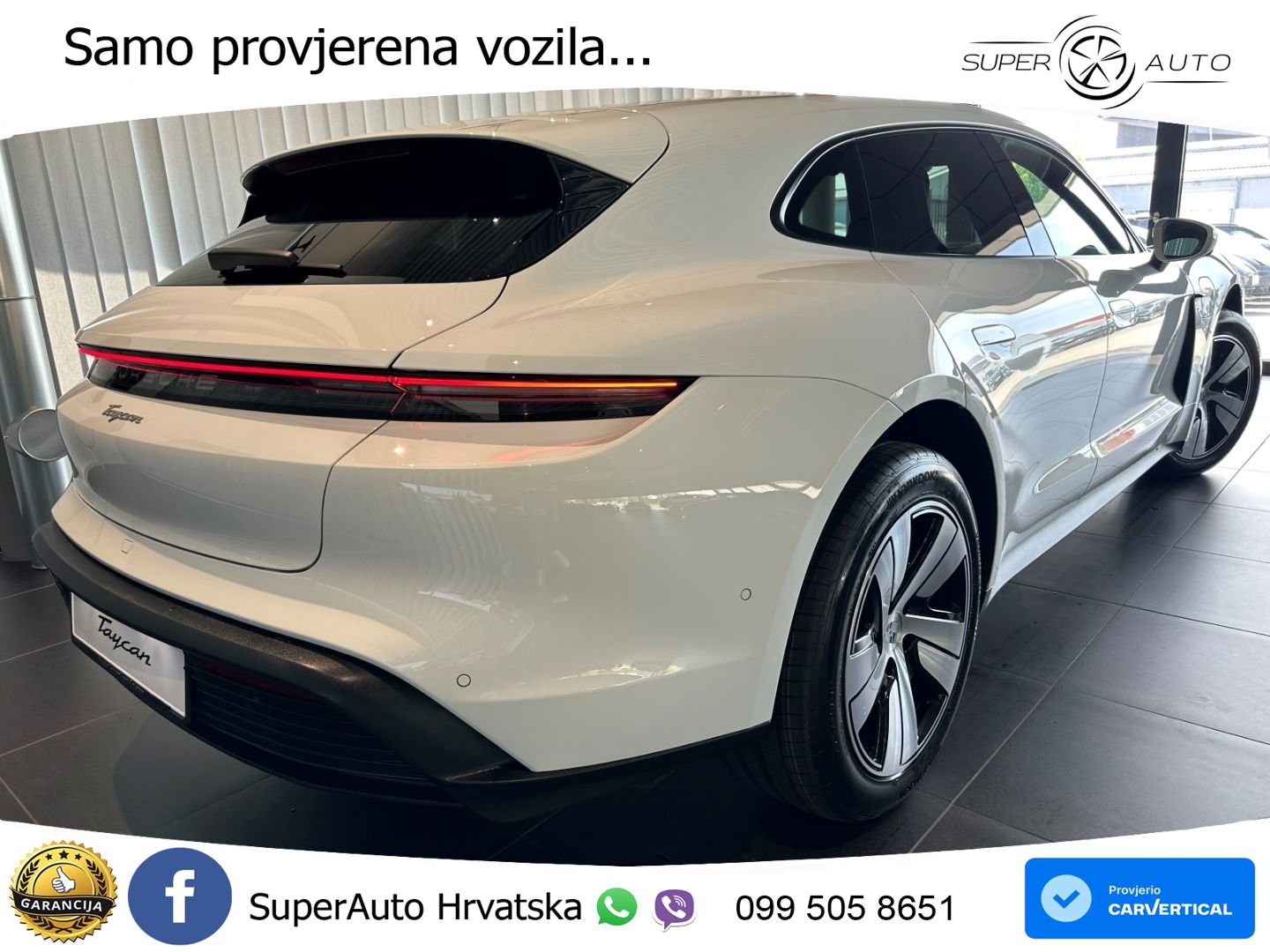 Porsche Taycan Sport Turismo 105 kWh (435 KS)