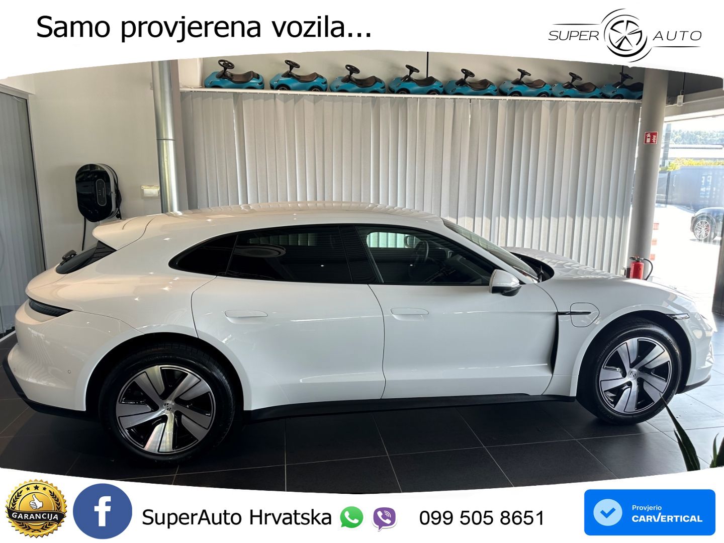 Porsche Taycan Sport Turismo 105 kWh (435 KS)