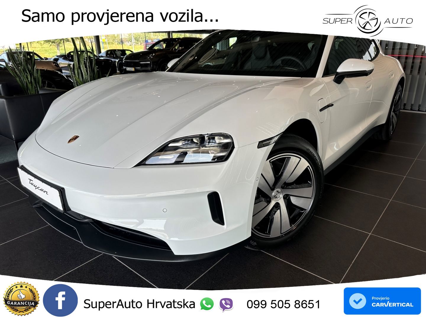 Porsche Taycan Sport Turismo 105 kWh (435 KS)