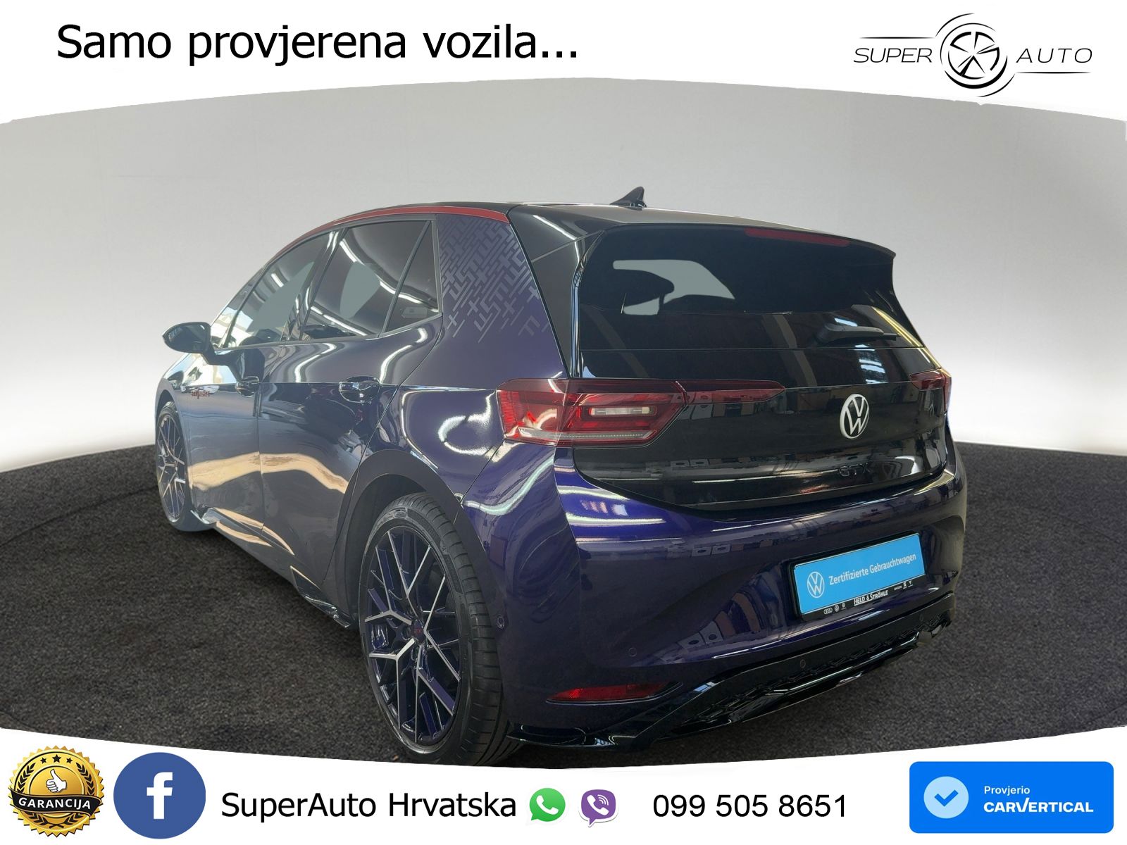 Volkswagen ID.3 GTX Performance 84 kWh (326 KS)