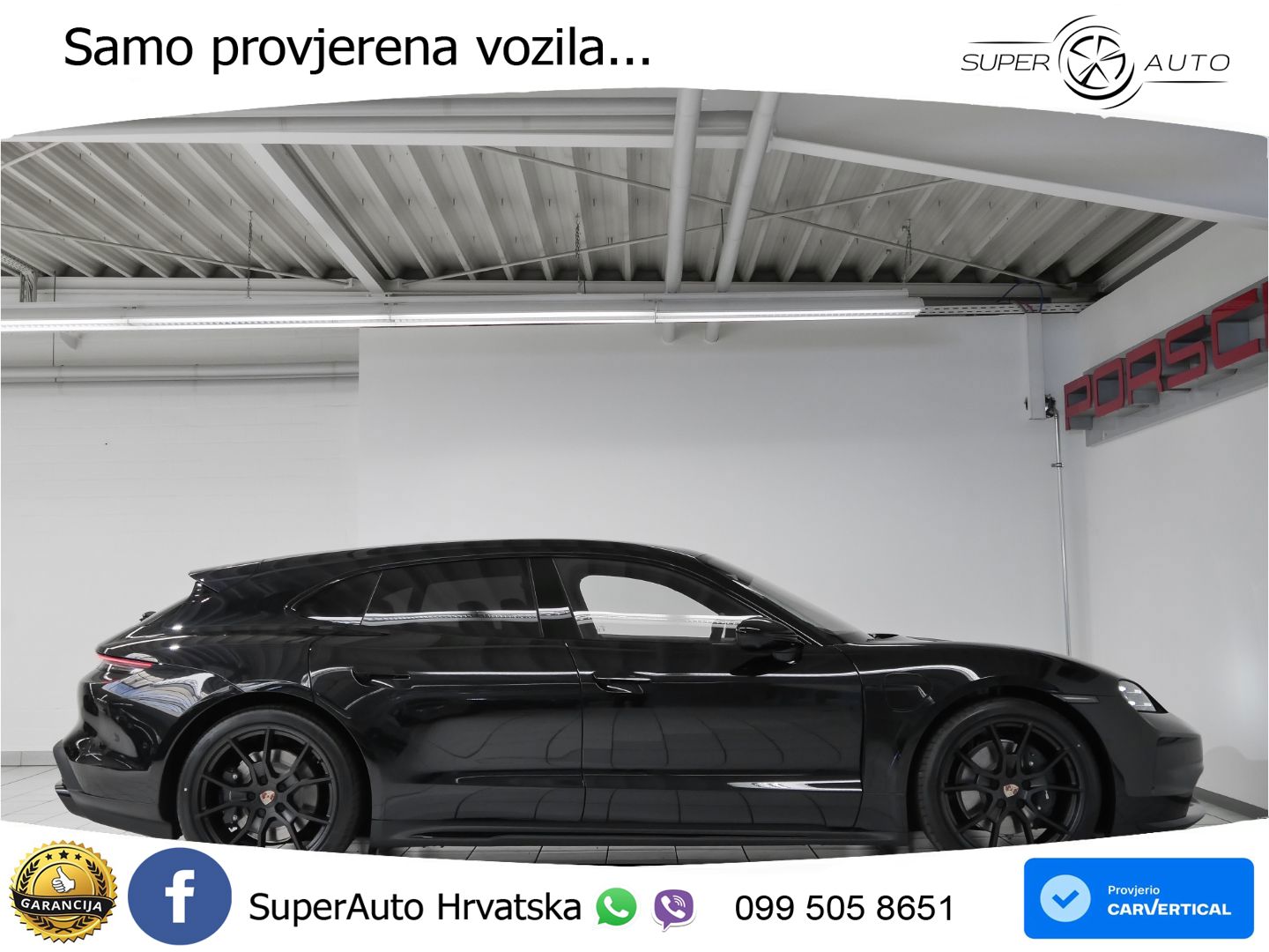 Porsche Taycan Sport Turismo 105 kWh (435 KS)