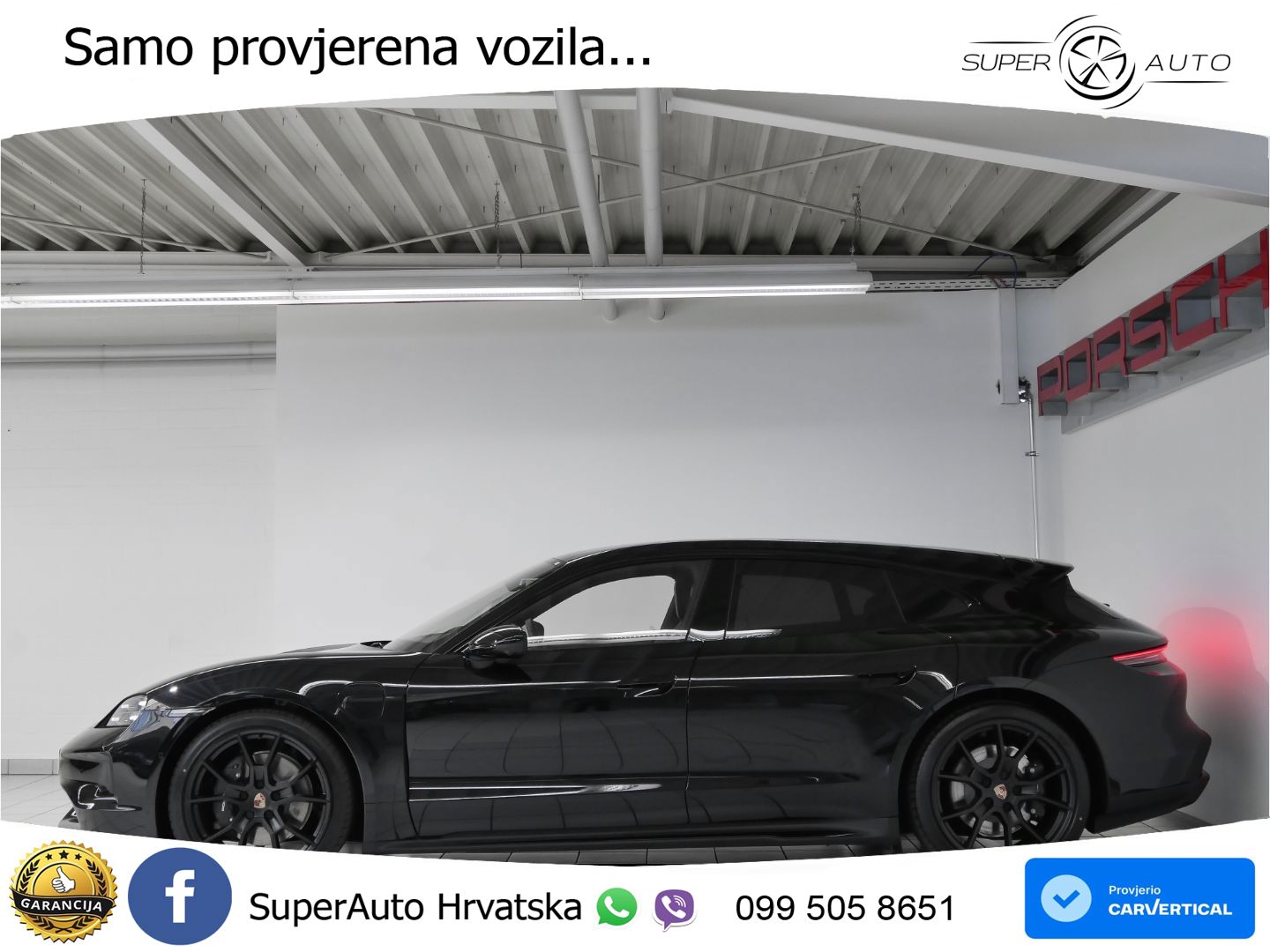 Porsche Taycan Sport Turismo 105 kWh (435 KS)