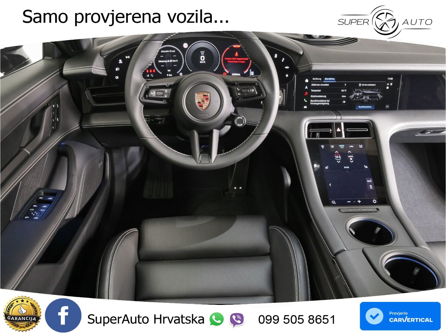 Porsche Taycan Sport Turismo 105 kWh (435 KS)