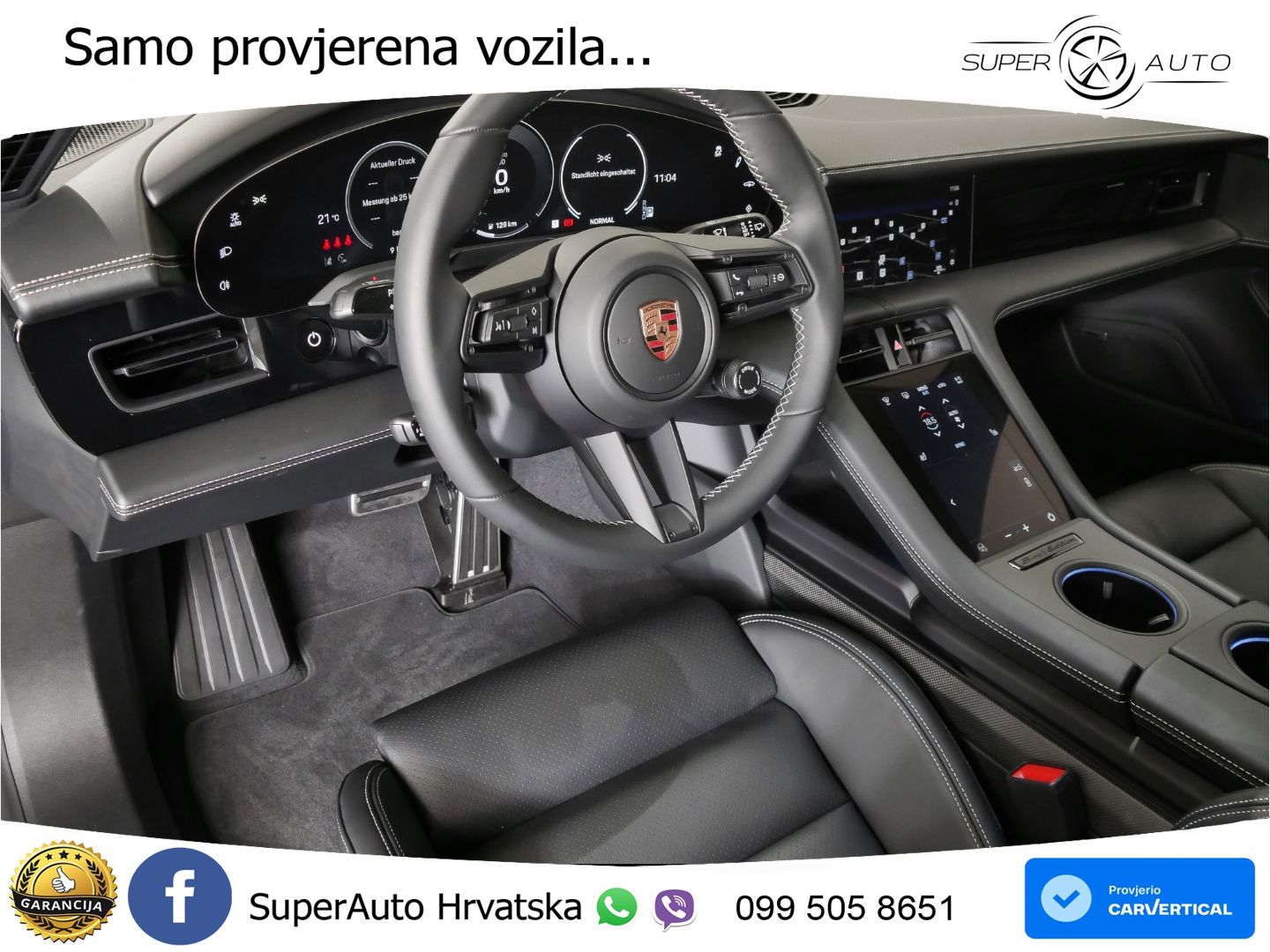 Porsche Taycan Sport Turismo 105 kWh (435 KS)