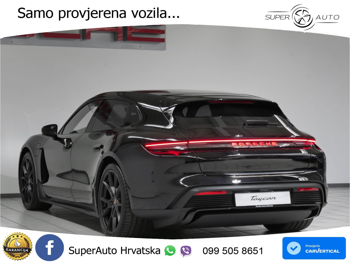 Porsche Taycan Sport Turismo 105 kWh (435 KS)