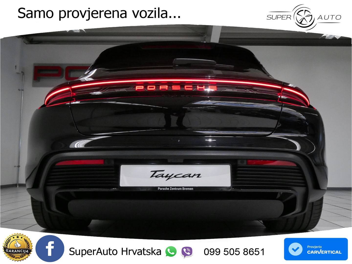 Porsche Taycan Sport Turismo 105 kWh (435 KS)
