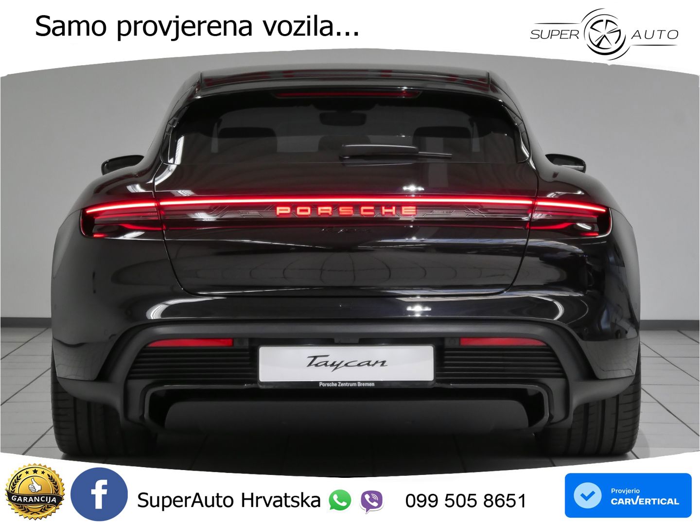Porsche Taycan Sport Turismo 105 kWh (435 KS)