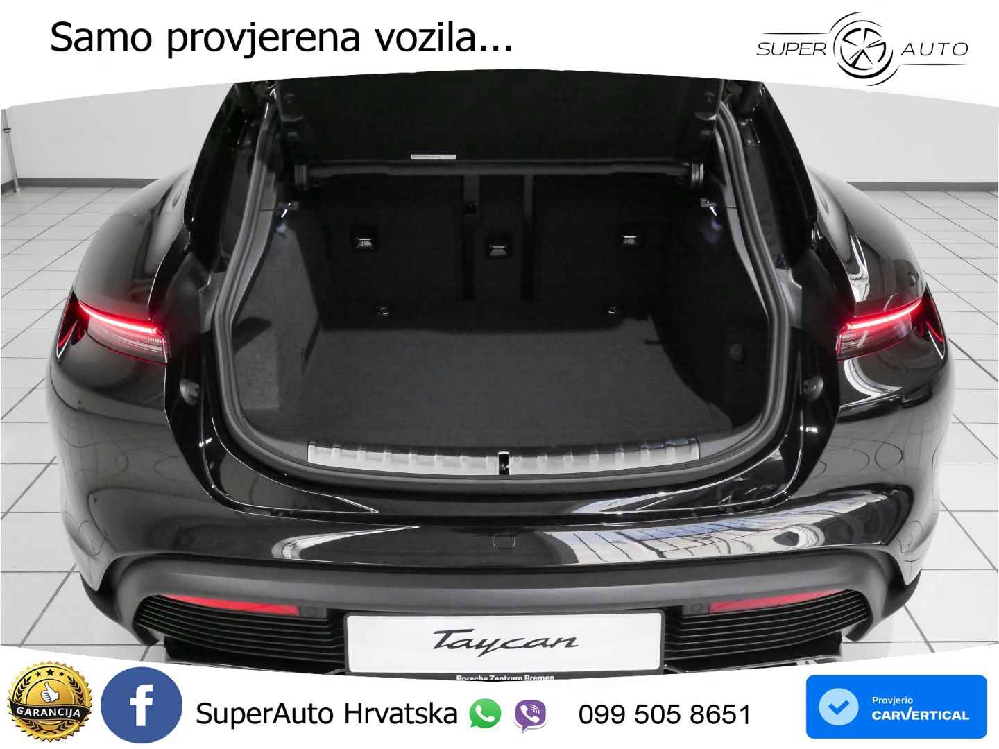 Porsche Taycan Sport Turismo 105 kWh (435 KS)
