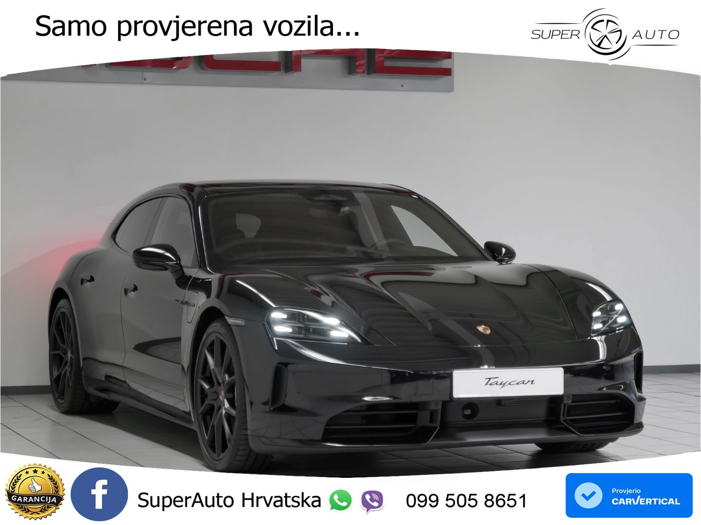 Porsche Taycan Sport Turismo 105 kWh (435 KS)
