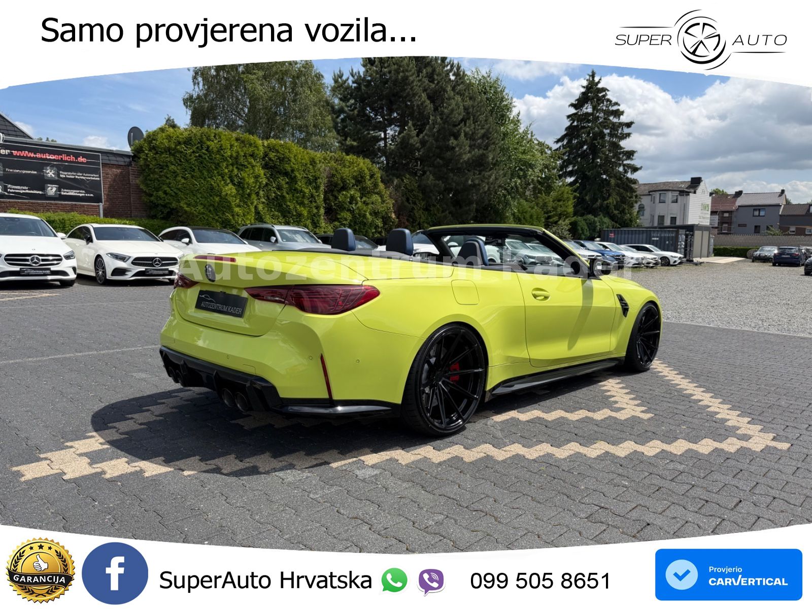 BMW M4 Convertible Competition 3.0 (530 KS) xDrive Steptronic LED+GR SJED+ACC