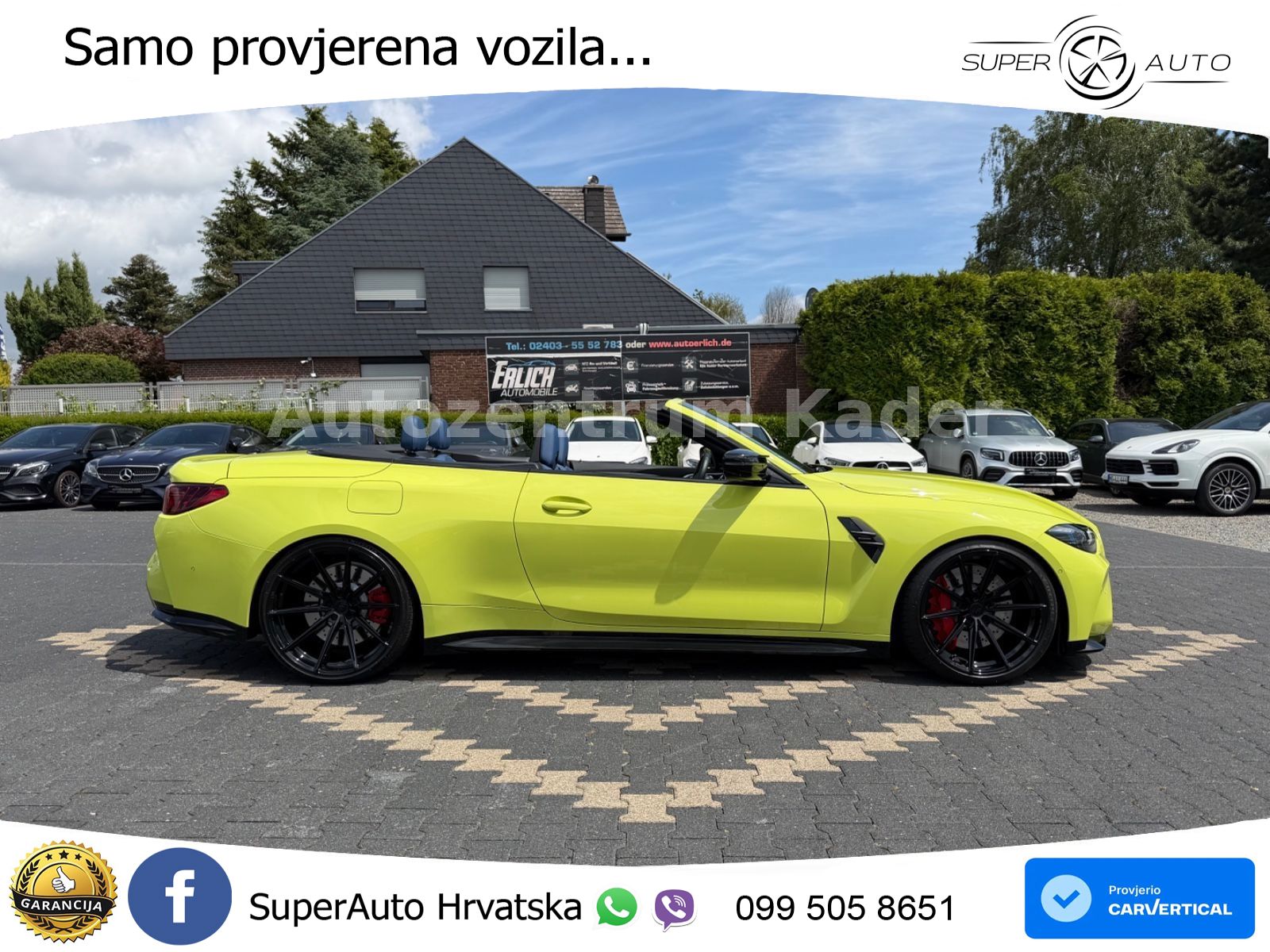 BMW M4 Convertible Competition 3.0 (530 KS) xDrive Steptronic LED+GR SJED+ACC
