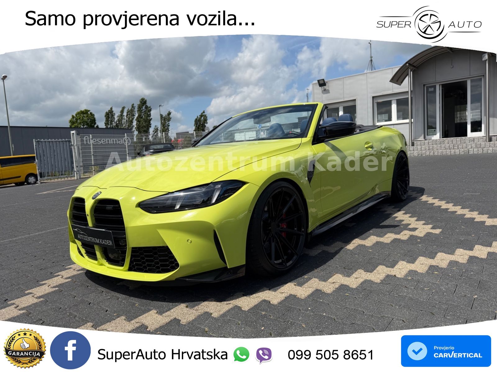 BMW M4 Convertible Competition 3.0 (530 KS) xDrive Steptronic LED+GR SJED+ACC