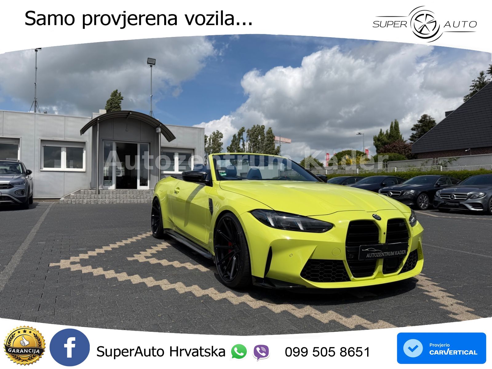BMW M4 Convertible Competition 3.0 (530 KS) xDrive Steptronic LED+GR SJED+ACC