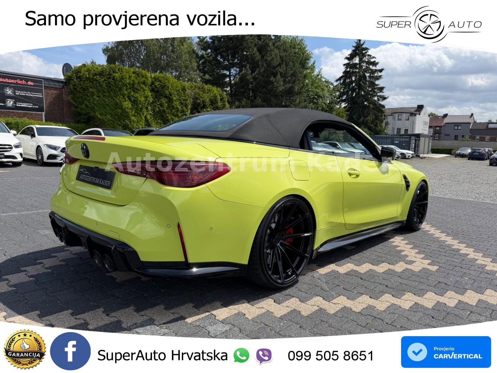 BMW M4 Convertible Competition 3.0 (530 KS) xDrive Steptronic LED+GR SJED+ACC
