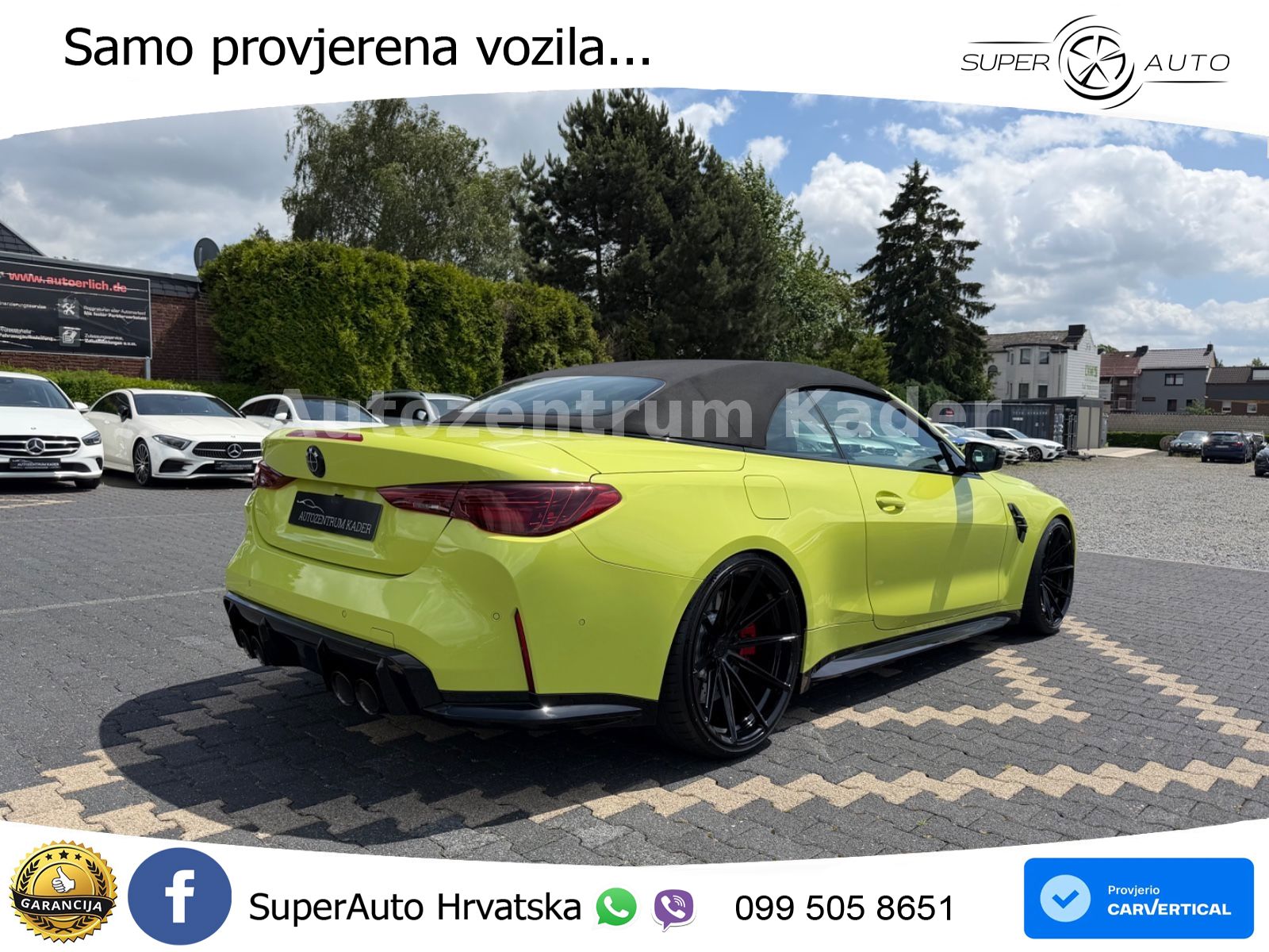 BMW M4 Convertible Competition 3.0 (530 KS) xDrive Steptronic LED+GR SJED+ACC