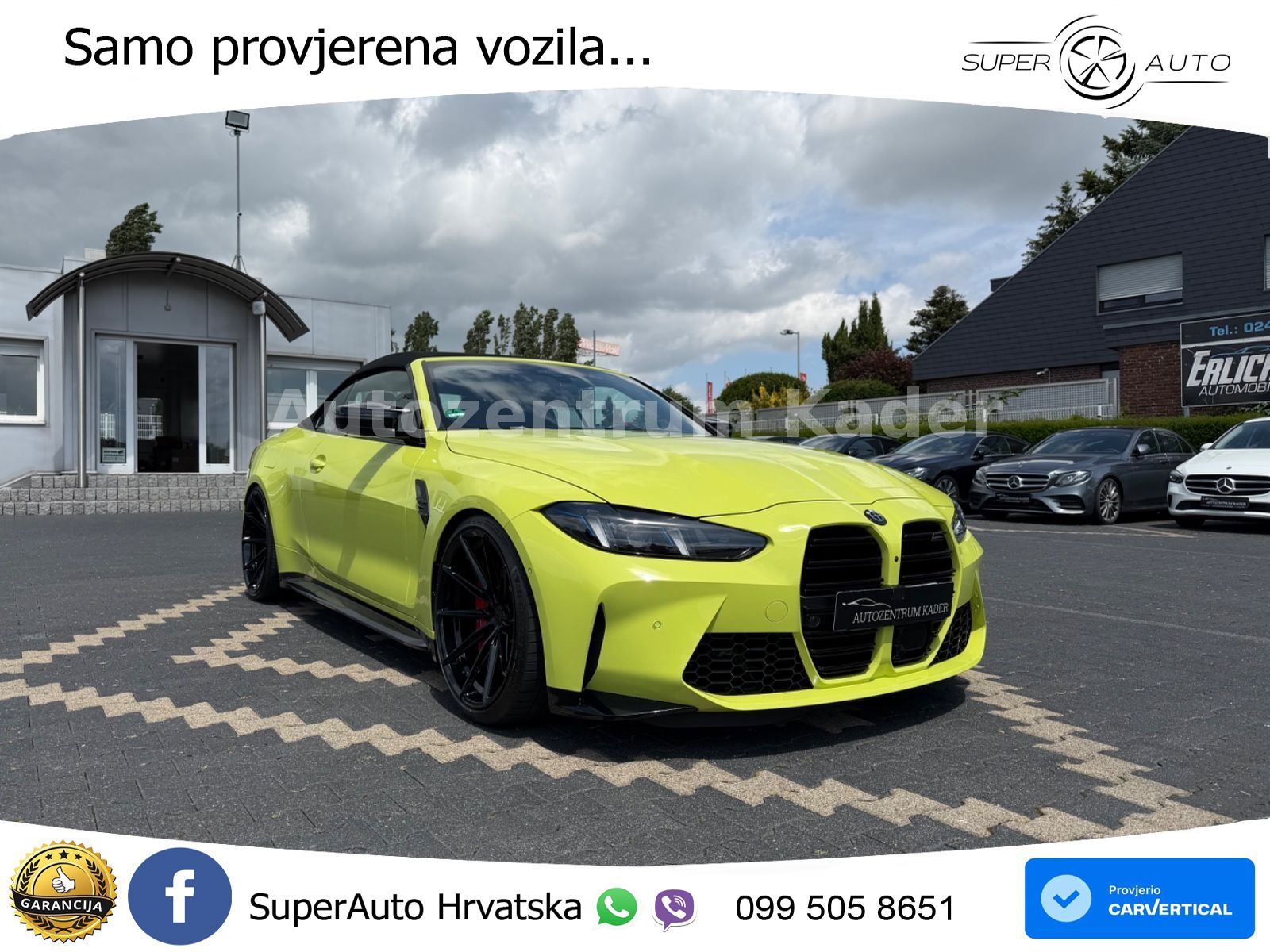 BMW M4 Convertible Competition 3.0 (530 KS) xDrive Steptronic LED+GR SJED+ACC