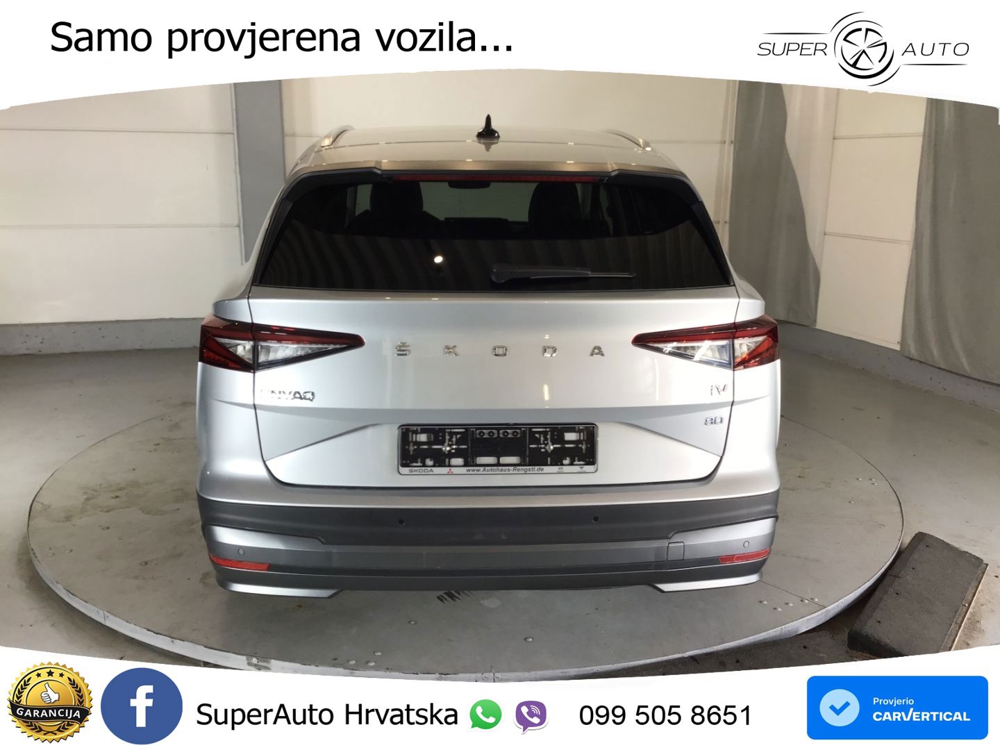 Škoda Enyaq iV 80 82 kWh (204 KS) Loft LED+GR SJED+ACC