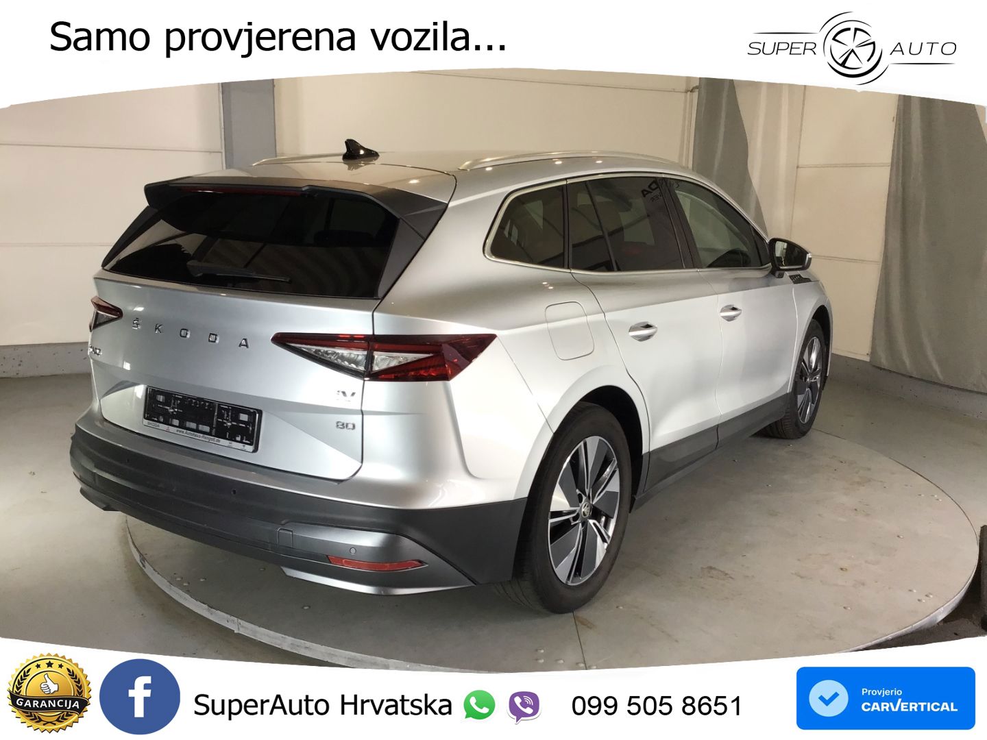 Škoda Enyaq iV 80 82 kWh (204 KS) Loft LED+GR SJED+ACC