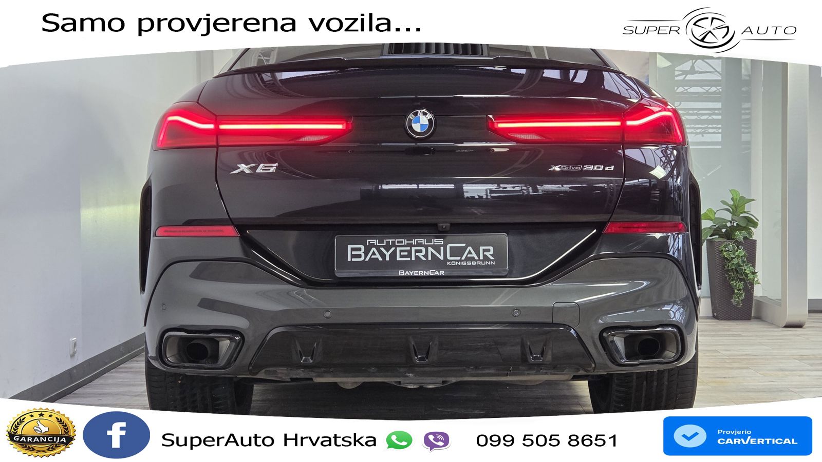 BMW X6 30d (298 KS) xDrive Steptronic M Sport LED+GR SJED+ACC