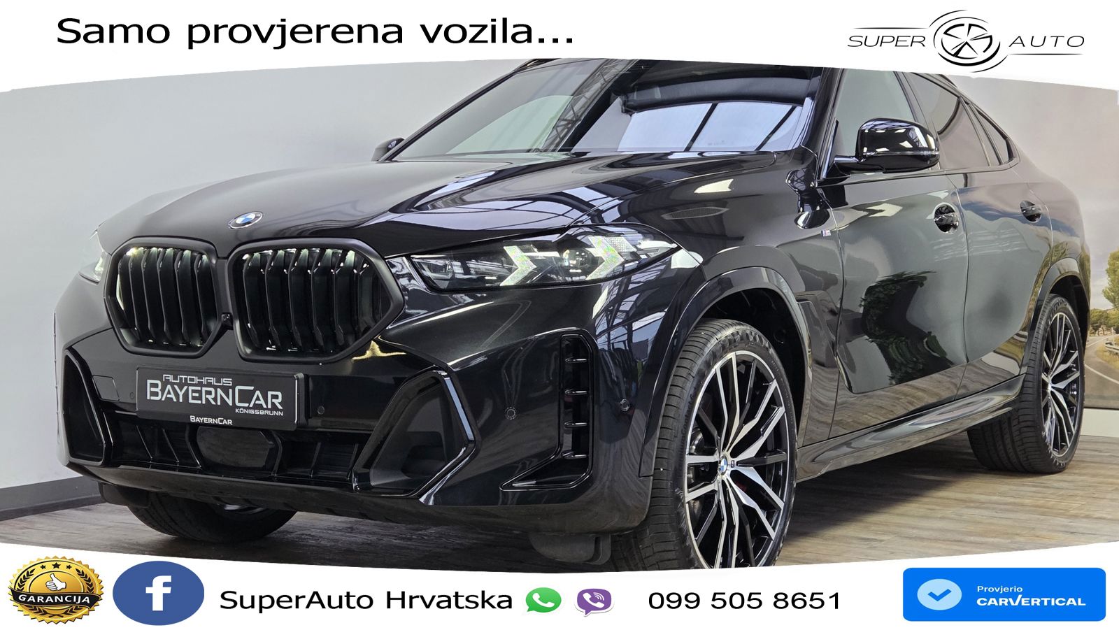 BMW X6 30d (298 KS) xDrive Steptronic M Sport LED+GR SJED+ACC