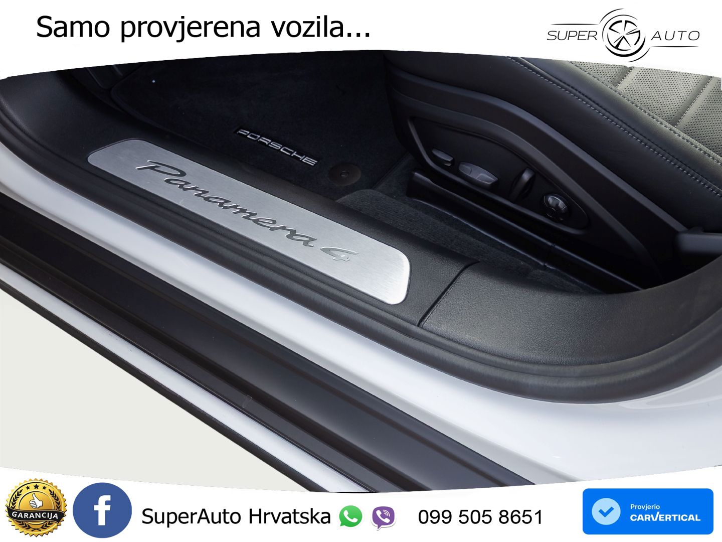 Porsche Panamera 4 2.9 V6 (470 KS) E-Hybrid PDK ZRAČNI+ACC+GR SJED+KAM+PANO