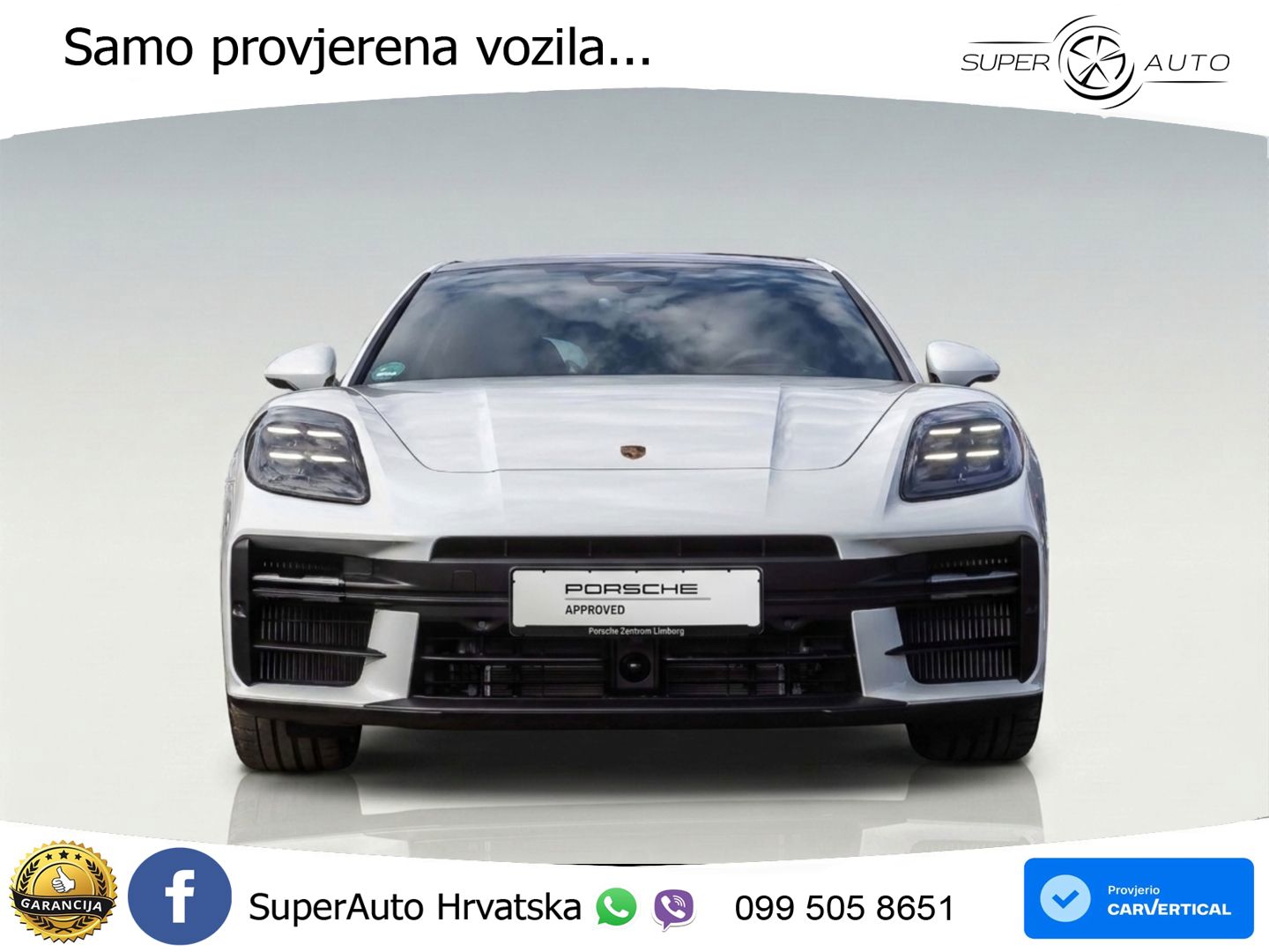 Porsche Panamera 4 2.9 V6 (470 KS) E-Hybrid PDK ZRAČNI+ACC+GR SJED+KAM+PANO